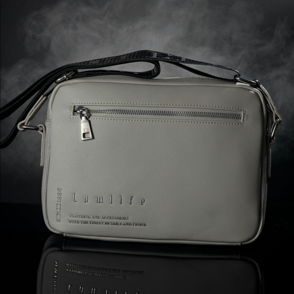 Double Sided - Messenger Bag | Grey